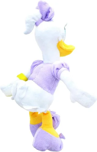 Vista 2 de Just Play Disney Mickey Mouse & Friend - Peluche de frijol de 11 pulgadas Daisy Duck