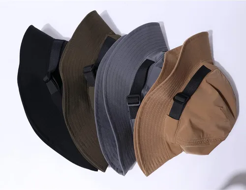Vista 3 de Croogo Sombrero de pescador UPF 50+, impermeable, sombrero de lluvia para hombres, safari, sombrero de sol para mujeres, sombrero de pesca al aire