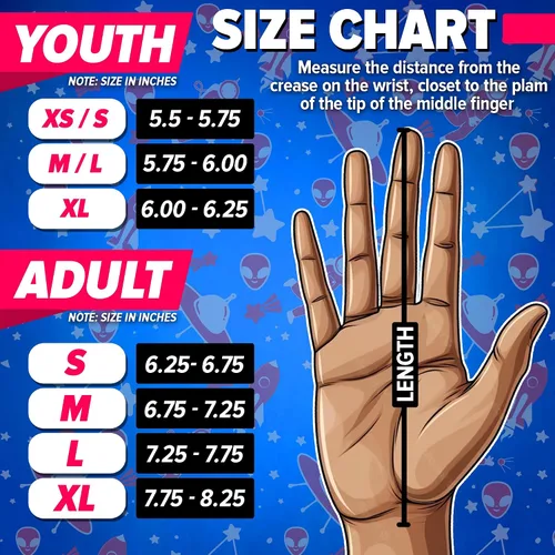Vista 4 de Guantes de Fútbol Americano Premium para Niños, Jóvenes y Adultos - Receptor Adhesivo Premium con Tecnología de Ajuste Adaptativo - Rendimiento