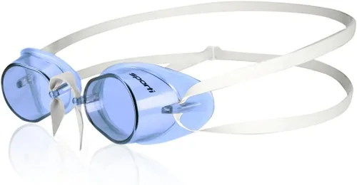 Vista 18 de Sporti Gafas de natación unisex para adultos, antiempañamiento sueco/sueco premium/sueco espejo + correa elástica