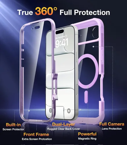 Vista 459 de DIACLARA - Funda transparente compatible con iPhone XR 6.1 pulgadas 2018