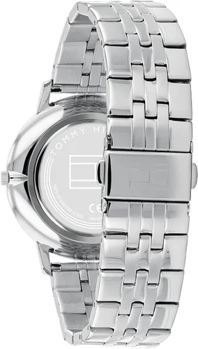 Vista 3 de Tommy Hilfiger Reloj de cuarzo para hombre con correa de acero inoxidable plata 20 Modelo 1791511 Plateado Reloj de cuarzo