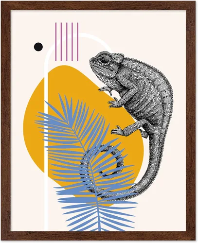 Vista 52 de Poster Master Póster clásico, impresión expresionista vintage, regalo para artistas, amigos, animales en un recinto, horquilla, abstracto, cubismo