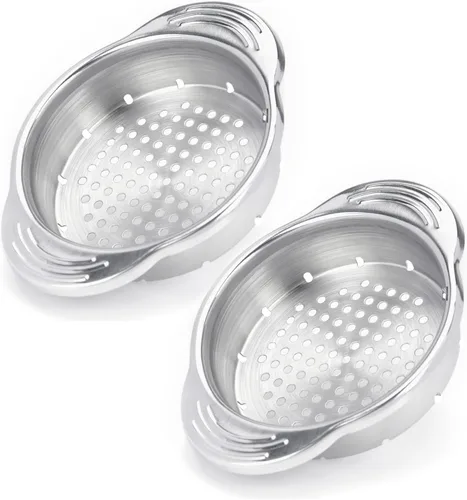 Vista 6 de Prensa coladora de atún, colador de latas de atún de acero inoxidable de grado alimenticio con agujeros laterales inferiores para atunes