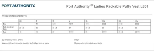 Vista 2 de Port Authority Chaleco hinchable para mujer