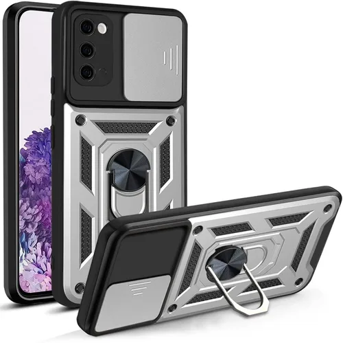Vista 112 de Compatible con Tecno Pova Neo 2 Bracket Shell, con cubierta deslizante para lente de cámara compatible con Tecno Pova Neo 2 LG6n Case Negro