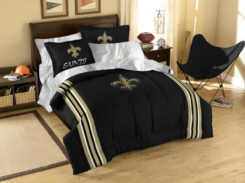 Vista 81 de Northwest NFL Unisex-Adult Comforter and Sham Set Safety