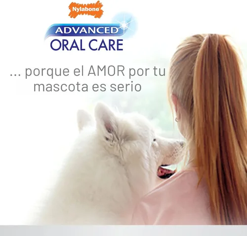 Vista 7 de Nylabone Advanced Oral Care Espuma Dental para Mascotas, Removedor de Sarro y Refrescante de Aliento para Perros, Limpieza de Dientes de Perro, 4 oz.