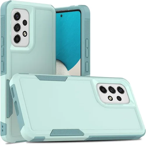 Vista 11 de Funda WOGROO para Samsung Galaxy Z Fold 4 - Funda protectora para teléfono a prueba de golpes, duradera, negra