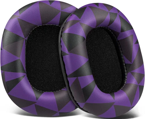 Vista 14 de SOULWIT Almohadillas de repuesto para auriculares de monitor Audio Technica ATH M50X M50XBT M50RD M40X M30X M20X MSR7 SX1, almohadillas con piel