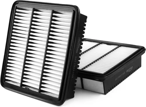 Vista 8 de Paquete de 2 filtros de aire para motor Compatible con Hyundai/Kia Santa Fe Sport, Sedona, Sorento2, Palisade, Telluride Reemplazo de filtro de aire