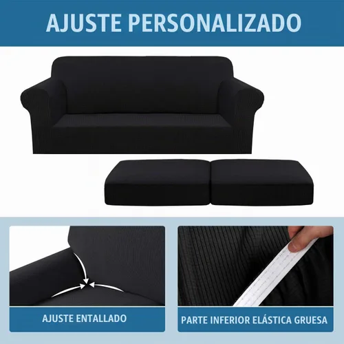 Vista 4 de H.VERSAILTEX Fundas de Sofá Elásticas para Cojines Fundas de Sofá para Muebles de Sala Fundas Protectoras