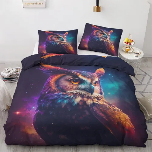 Vista 21 de Funda de edredón abstracta tamaño individual Juego de ropa de cama geométrica 2 piezas Funda de edredón con patrón de microfibra suave