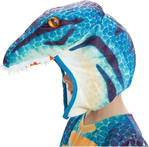 Vista 5 de NoveltyBoy Disfraz de dinosaurio T-Rex para bebé de Triceratops para cosplay