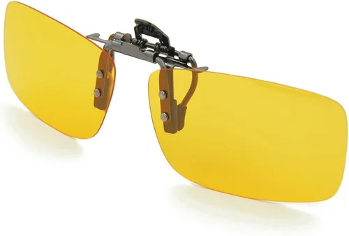 Vista 9 de Cycling Sport Polarized Clip-on Flip up Metal Clip Sunglasses Lenses Glasses Unbreakable Driving Fishing Outdoor