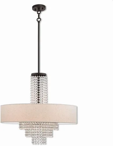 Vista 2 de Livex Lighting Lámpara colgante de araña colgante