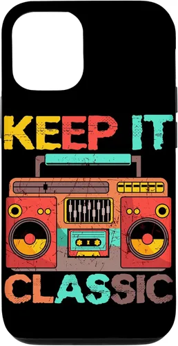 Vista 28 de Keep It Classic Radio 80s 90s Retro Vintage Cassette Player Funda para iPhone 17