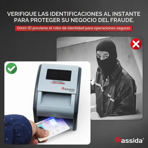 Vista 5 de Detector automático de billetes falsos