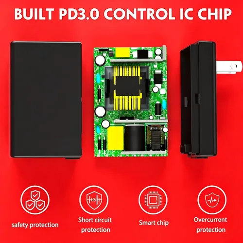 Vista 4 de Cargador de interruptor para Nintendo, adaptador de fuente de alimentación