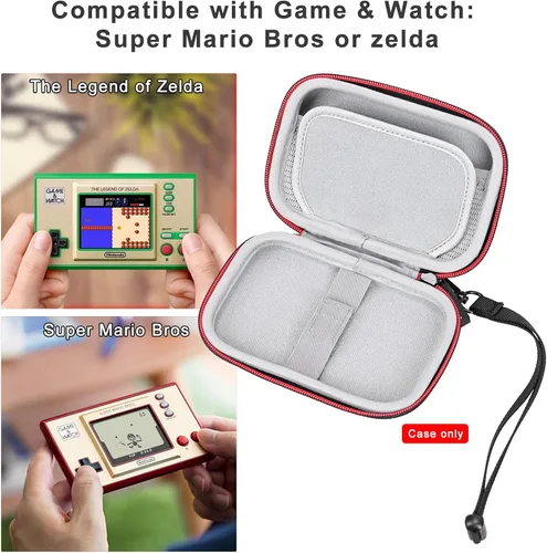 Vista 5 de RLSOCO Funda de transporte para Nintendo Game & Watch La leyenda de Zelda