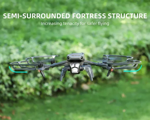 Vista 4 de Accesorios para drones Protectores de parachoques de integración de guardia de hélice para DJI MAVIC 3 PRO