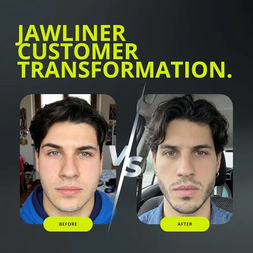 Vista 11 de Jawliner® - Pioneros de la goma de mandíbula artesanal más resistente 15 veces más dura, incluye 12 semanas de entrenamiento - Goma sin azúcar sabor