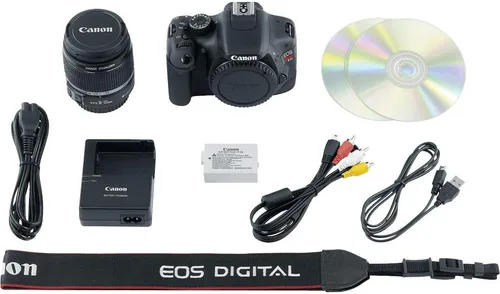 Vista 3 de Canon EOS Rebel T2i 18 MP CMOS APS-C cámara digital SLR con pantalla LCD de 3 pulgadas.