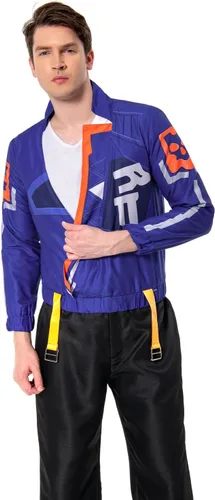 Vista 5 de Disfraz de Yoru para adultos, chaqueta de cosplay, traje de Halloween