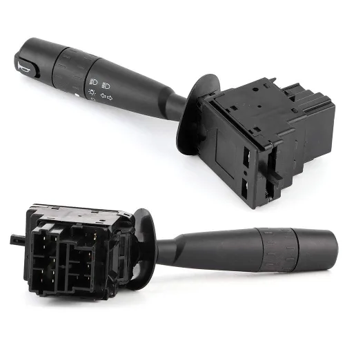 Vista 6 de Interruptor de señal de giro para 405 1992-1996 Negro Aramox