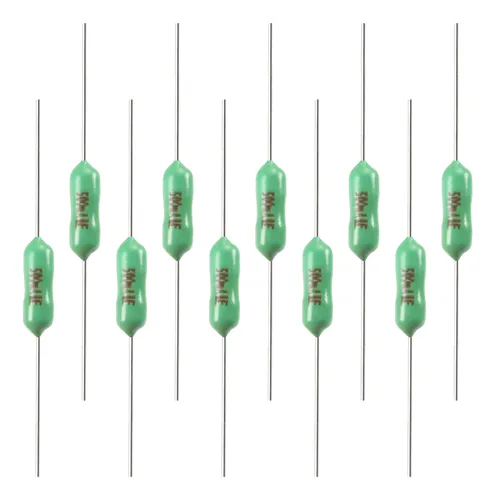 Vista 10 de Jutagoss Resistencia de fusible pico de metal soplado rápido, 0.125A 125V, 20 piezas