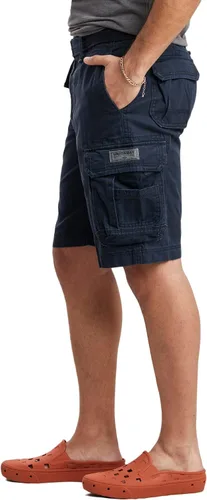 Vista 11 de Unionbay Survivor pantalones cortos de cargo con cinturón para hombre