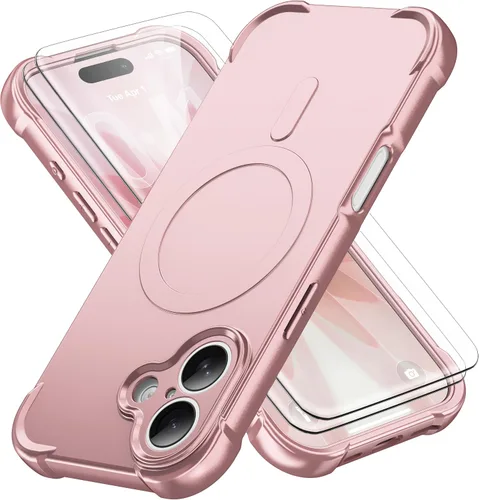 Vista 158 de ORETECH Funda para iPhone 11, con [2 protectores de pantalla de vidrio templado] [prueba de caídas de grado militar de 10 pies]