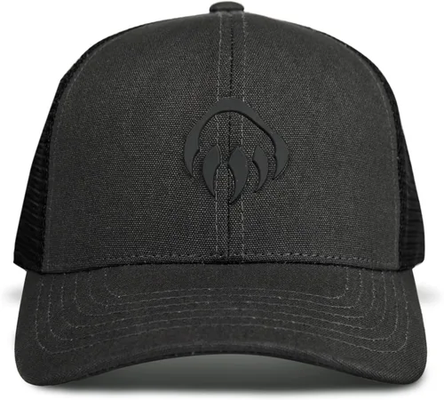 Vista 20 de Wolverine Gorra Trucker Parte trasera de malla Snapback Ajustable Resistente Duradero Workwear 1883 - Oliva negra