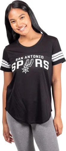 Vista 9 de Ultra Game - Camiseta de malla súper suave oficial de la NBA para mujer