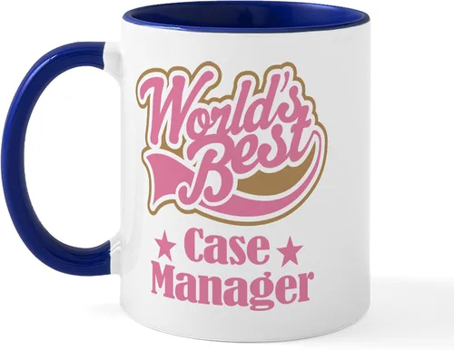 Vista 9 de CafePress Case Manager Gift (World's Best) Taza de café de cerámica de 11 oz (11.0 fl oz)