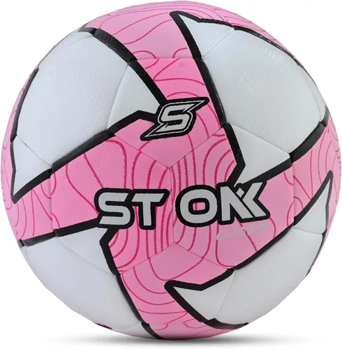 Vista 6 de Stonik - Balón de fútbol tamaño 5 – Fútbol de entrenamiento y partido de poliuretano duradero, pelota texturizada resistente al agua para todo tipo