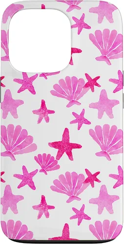 Vista 10 de Coastal Granddaughter Preppy Shells Starfish Ocean Nautical Case for iPhone 17