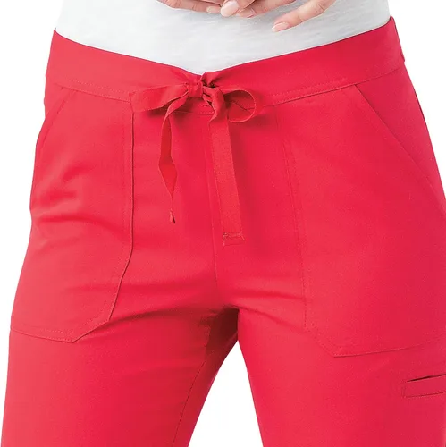 Vista 4 de Urbane 9329 - Pantalones médicos elásticos de 5 bolsillos para mujer