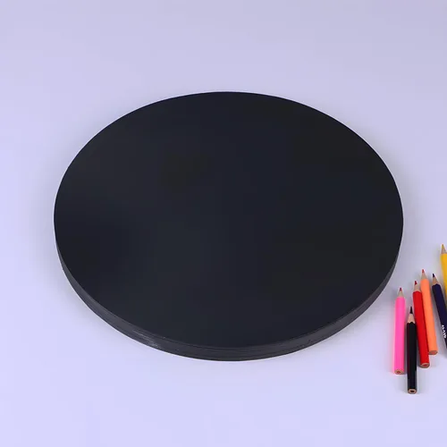Vista 6 de 50 piezas de papel blanco para cartulina, cartulina gruesa de 3.9 pulgadas, círculos de papel de construcción para artes y manualidades infantiles