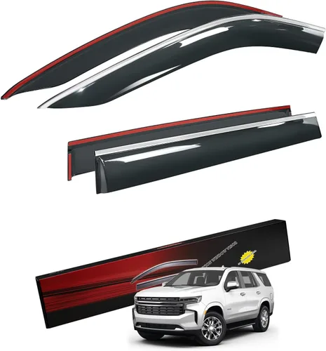 Vista 8 de Sze Protectores de Lluvia Compatibles con RAV4 2019-2023 2024 2025 Deflectores de Ventana Lateral Protectores de Lluvia RAV4 Protector Deflector