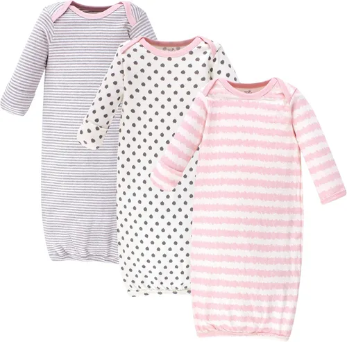 Vista 58 de Touched by Nature - Camisones unisex de algodón orgánico para bebé