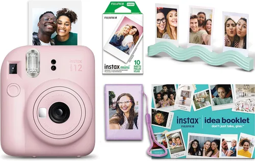 Vista 10 de FUJIFILM Instax Mini 12 Paquete de vacaciones de cámara instantánea 2026 Verde