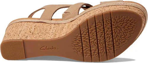 Vista 3 de Clarks Elleri Rae Sandalia de cuña para mujer