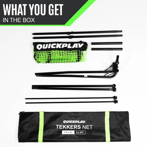 Vista 6 de QUICKPLAY Spot Target TEKKERS - Rebote de fútbol Perfecto para entrenamiento de equipo o en solitario Equipo de entrenamiento de fútbol ideal
