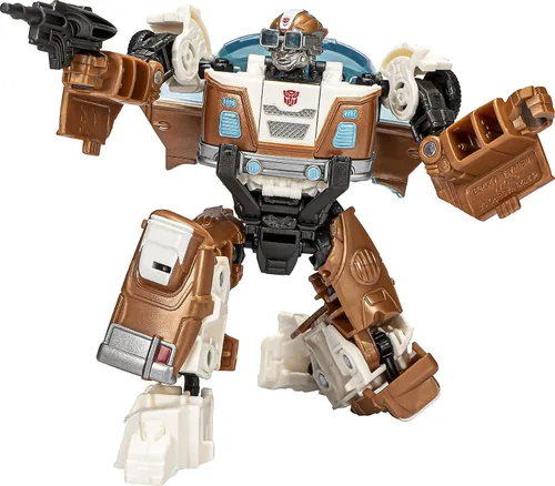 Vista 8 de Transformers: Rise of The Beasts Deluxe Class Wheeljack Figura 4.9 in