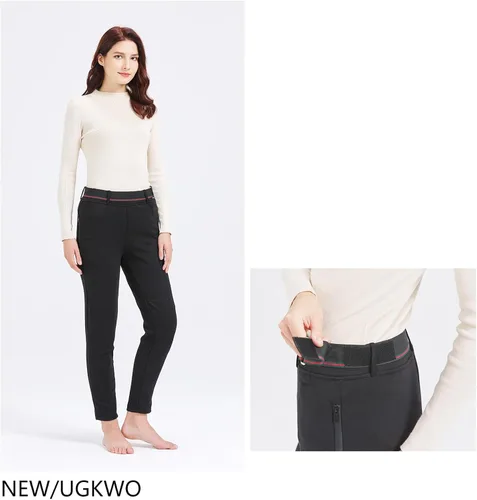 Vista 6 de Ugkwo Pantalones de calefacción eléctricos de 7,4 V, pantalones elásticos de calefacción eléctrica 2023 con batería de 10000 mAh