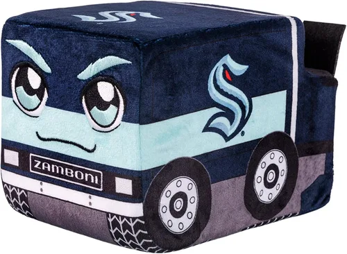 Vista 18 de Bleacher Creatures Boston Bruins Zamboni - Peluche de Kuricha de 7 pulgadas de la NHL, suave inspirado