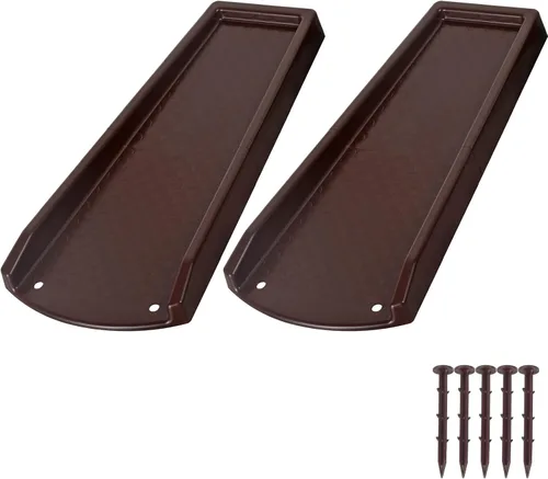 Vista 8 de plusgutter Protector de Salpicaduras de Cantón y Bajante, Extensiones de Bajada de Cantón para Drenaje de Agua, Protectores de Salpicaduras