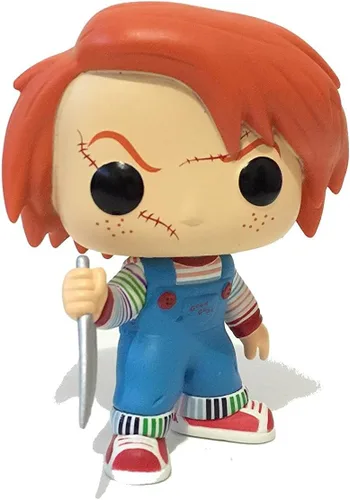 Vista 4 de POP Child's Play 2 - Chucky Funko Pop! Figura de vinilo (paquete con funda protectora compatible con Pop Box), multicolor, 3.75 pulgadas