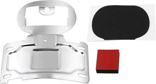 Vista 7 de Soporte de reubicación de placa de matrícula negro para Harley Touring Electra Glide Road Glide 2014-2023